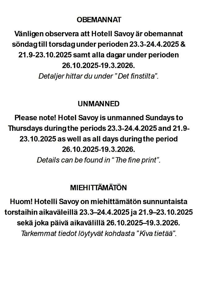 Hotel Savoy