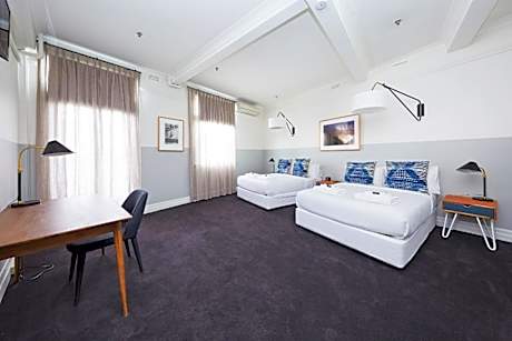 Family Room with Shared Bathroom