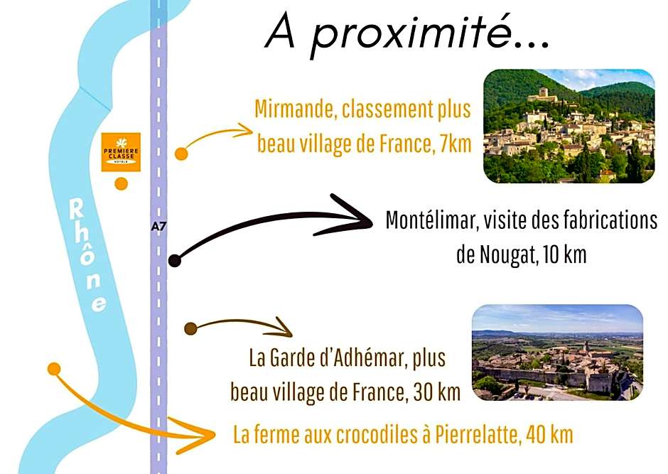 Première Classe Montélimar Nord - A7 sortie 17