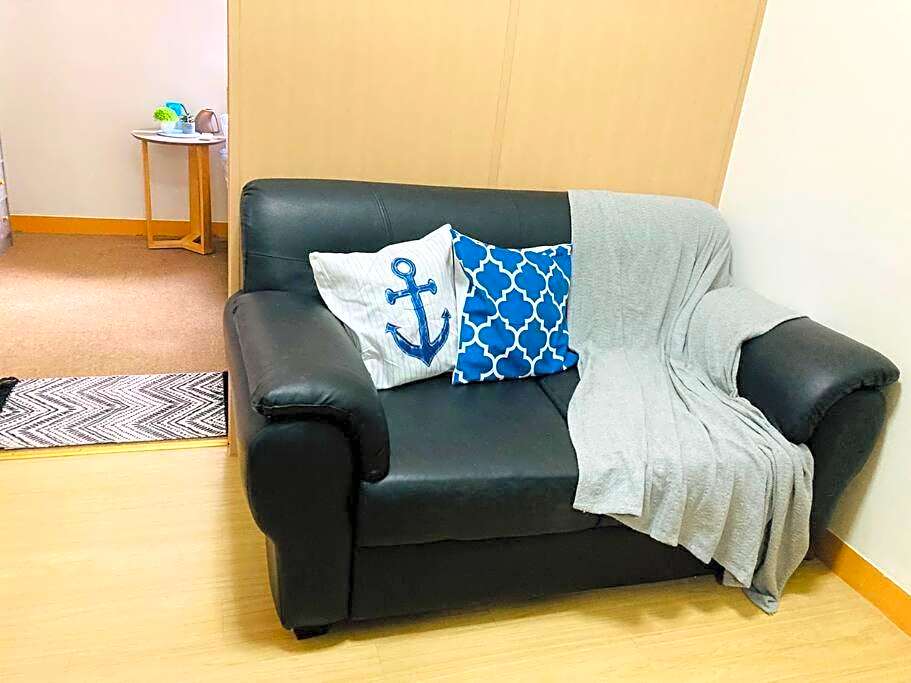 Santorini Inspired 1bedroom Unit at Trees Residences