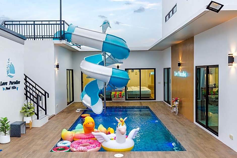 บ้านพักพูลวิลล่า love paradise ชะอำ