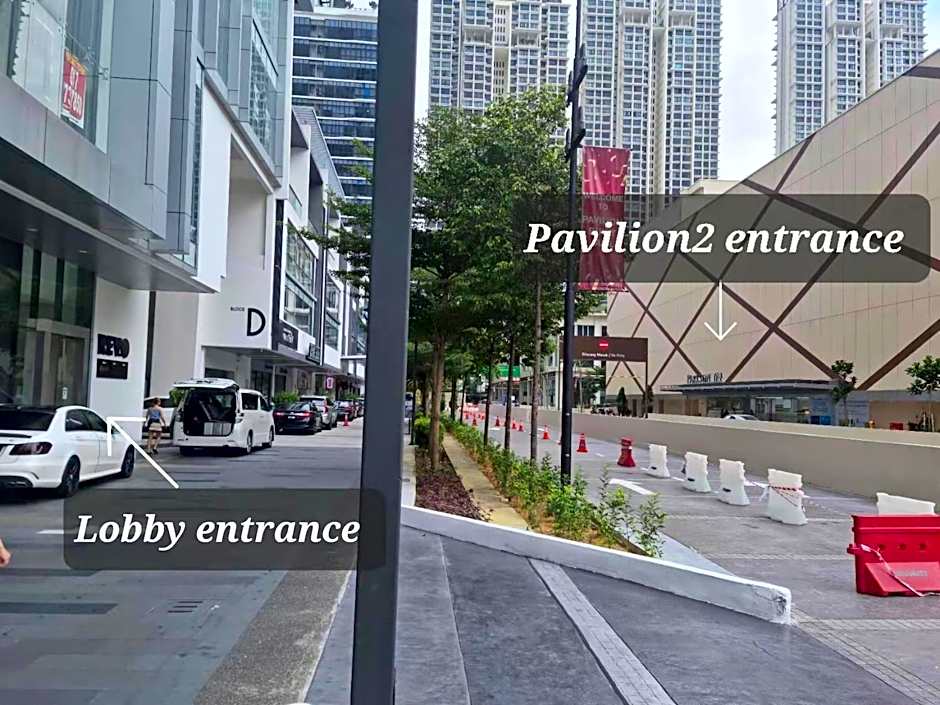 FREE Parking Revo Aurora I 2Bedroom l 5pax I Pavilion2