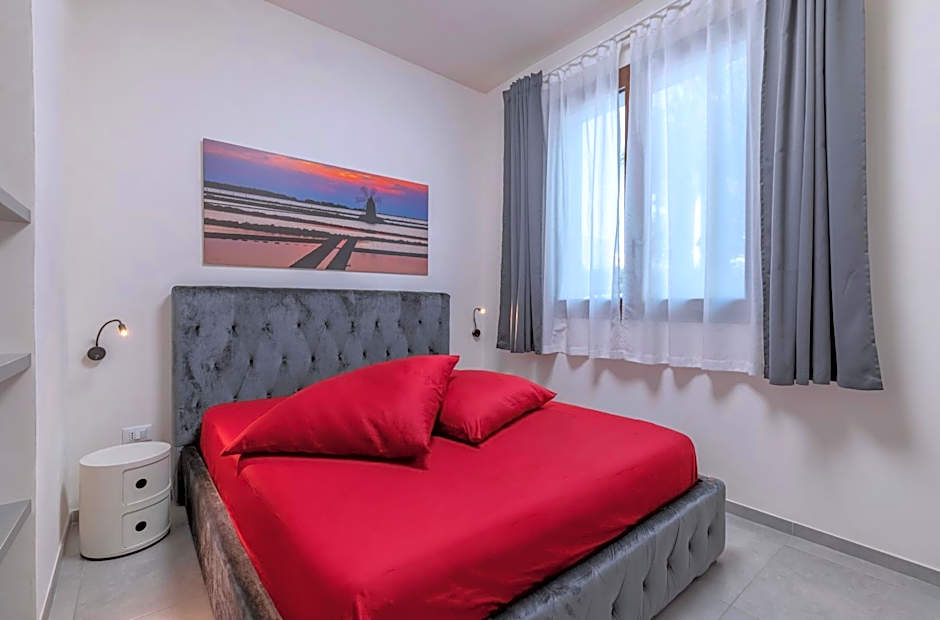 Casa B, Room 3 - mit Pool - at Lagoon - Lo Stagnone Kite Spot - Palm Kite Paradise