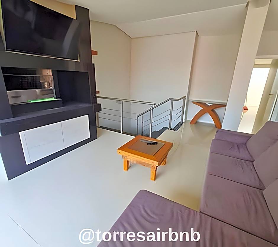 Cobertura duplex a memos de 300mts do mar | Quatro Praças