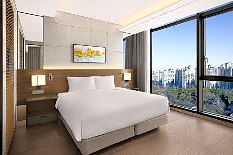Panorama Suite, Suite, 1 King, Park view