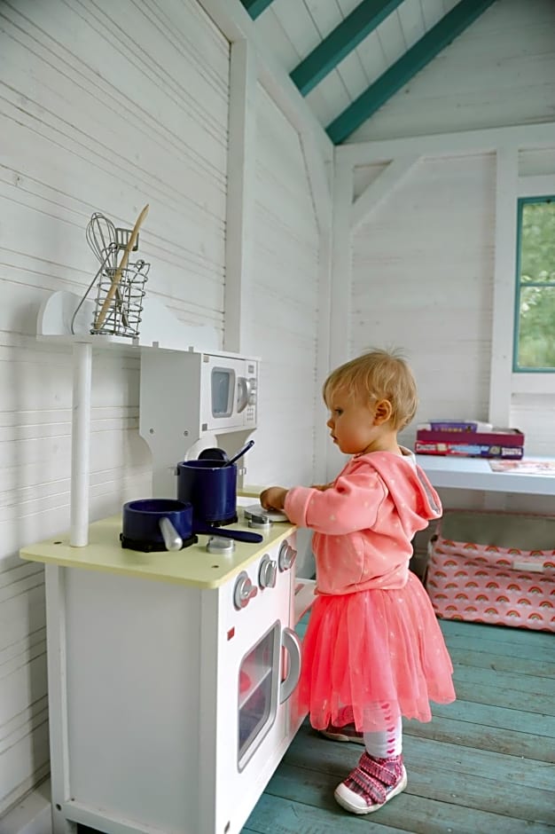 Balfala domki nad morzem