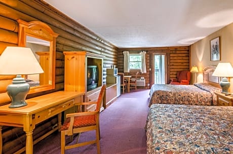 Double Queen Log Cabin