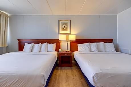 Double Room with Two King Beds with Balcony - Street View