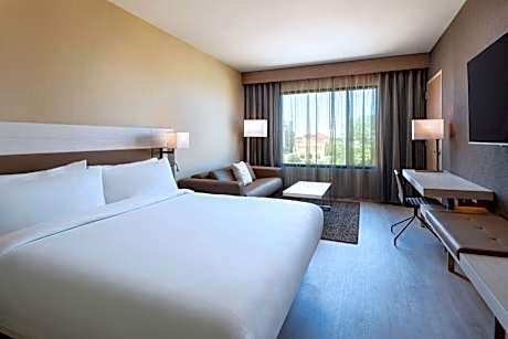 Extended Deluxe King Room, Deluxe Guest room (Mobility Accessible w/ Roll-in Shower)