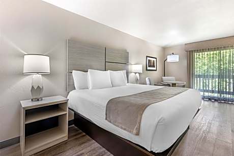King Room with Balcony and Water View - Pet Friendly/Non-Smoking