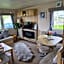 Luxury caravan and Tattershall lakes with private hot tub and WiFi