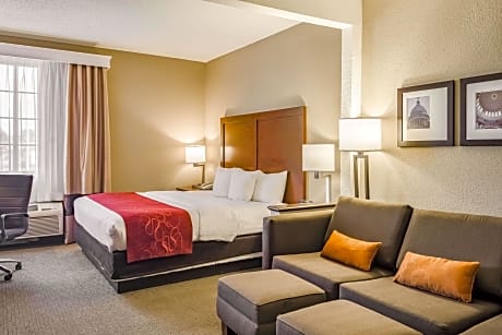 1 King Bed, Suite, Nonsmoking, Upgrade