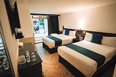 Deluxe Double Room with Two Double Beds