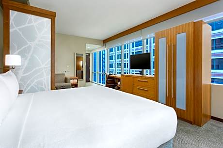 Corner King Room with Sofa Bed and View