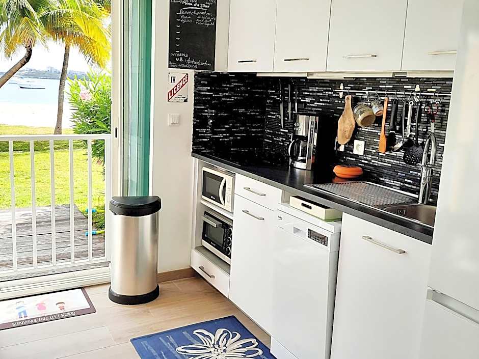 appartement au bord de l'eau sxm