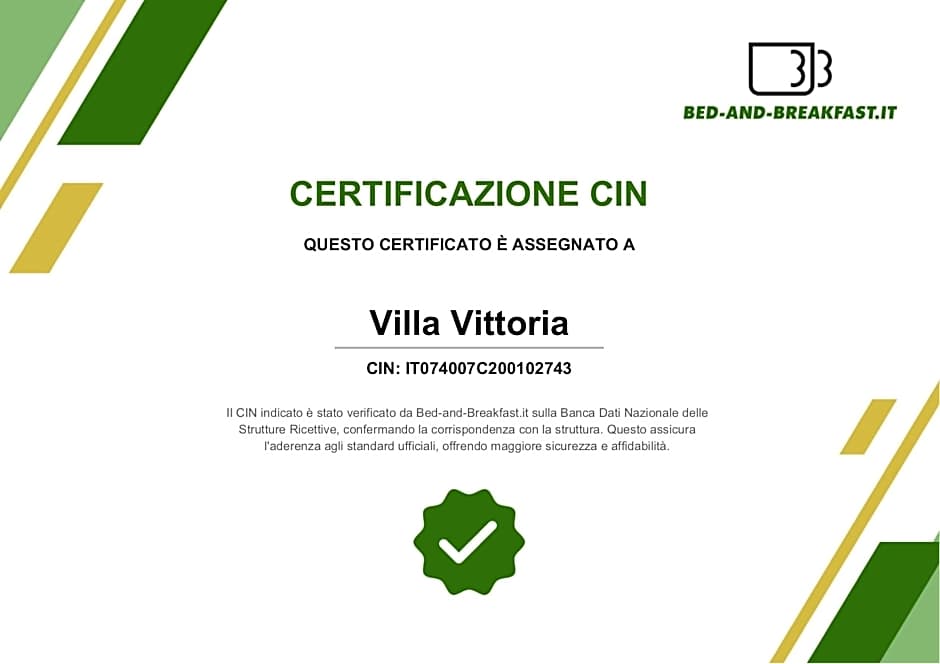 Villa Vittoria B&B