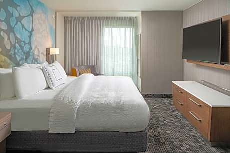 1 Bedroom Suite, 1 King, Sofa bed