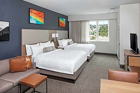 Studio, 2 Queen, Sofa Bed, Lone Peak View, Mountain View