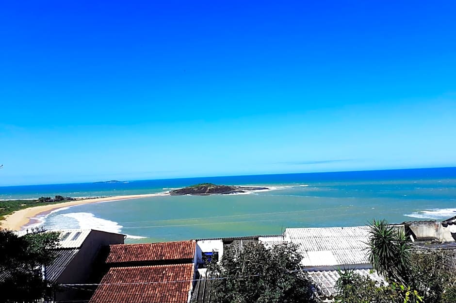 Casa na praia de Setiba com panorama fantástico