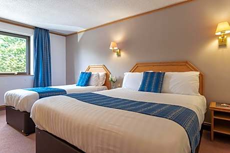 Family Room with Double and Single Beds