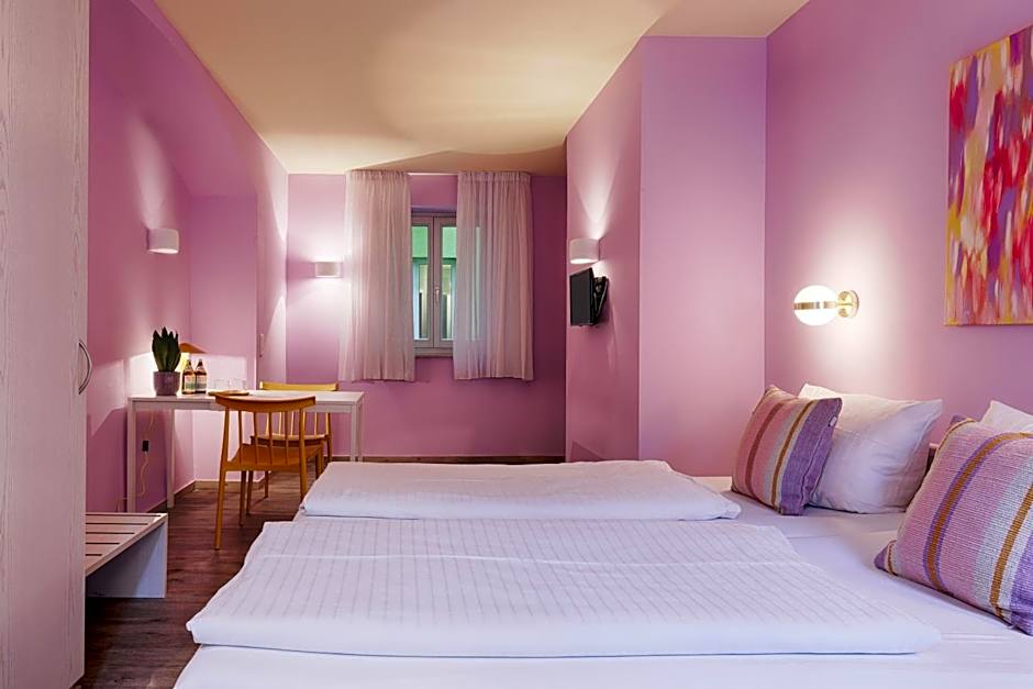 Hotel Kunterbunt in Würzburger Innenstadt