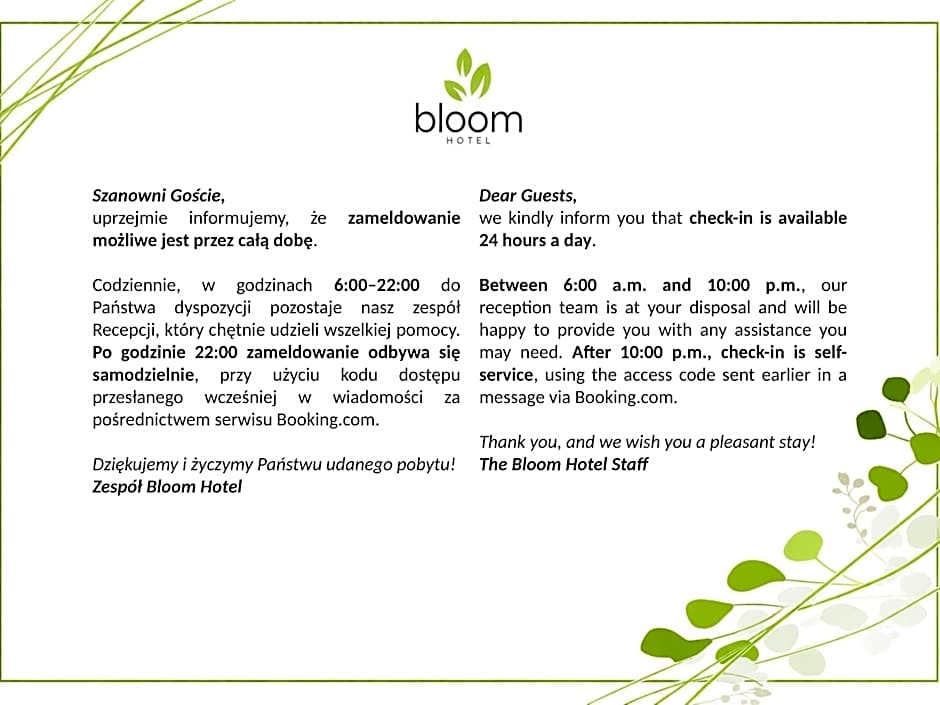 Bloom Hotel Airport Okęcie