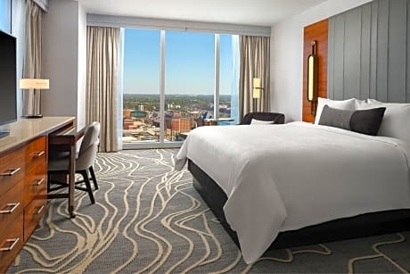 room, 1 king bed, view (skyline view)