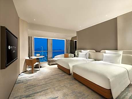 Deluxe Executive Room  with Two Double Beds and Lounge Access