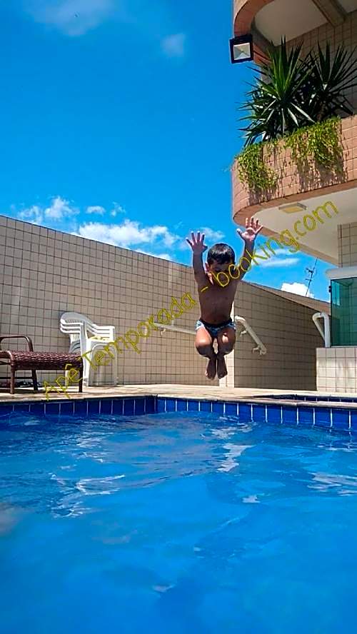 Apê Temporada Praia Grande SP Completo com Piscina, Churrasqueira, Estacionamento
