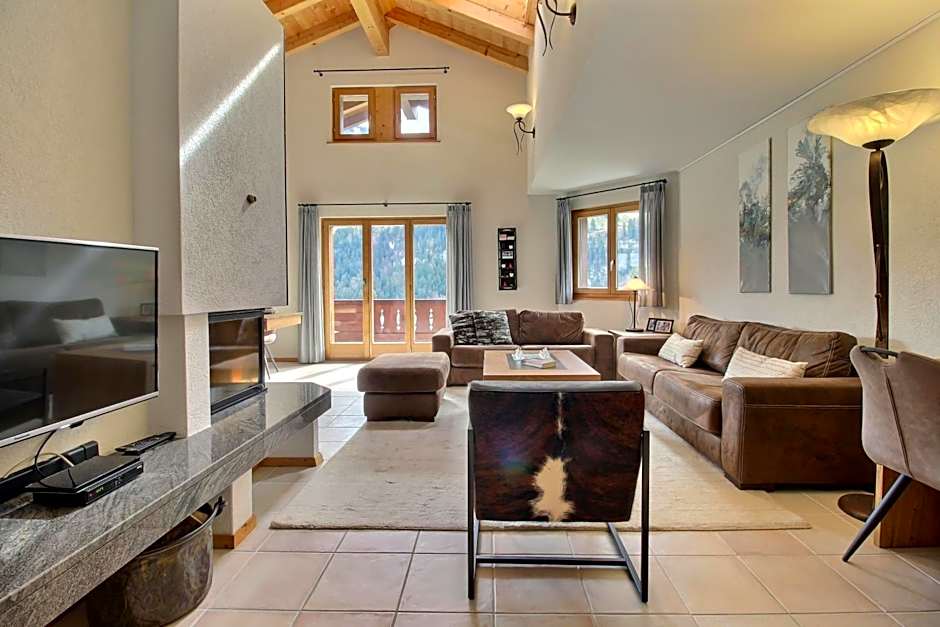 Mossettes 5, penthouse sunny terrasse and sauna