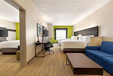 1 King 2 Queen 1 Bedroom Suite
