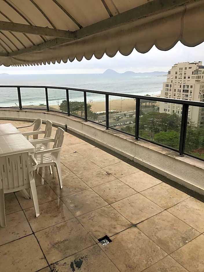 Luxo cobertura vista Mar Copacabana