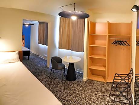 Two Adjacent Double Rooms