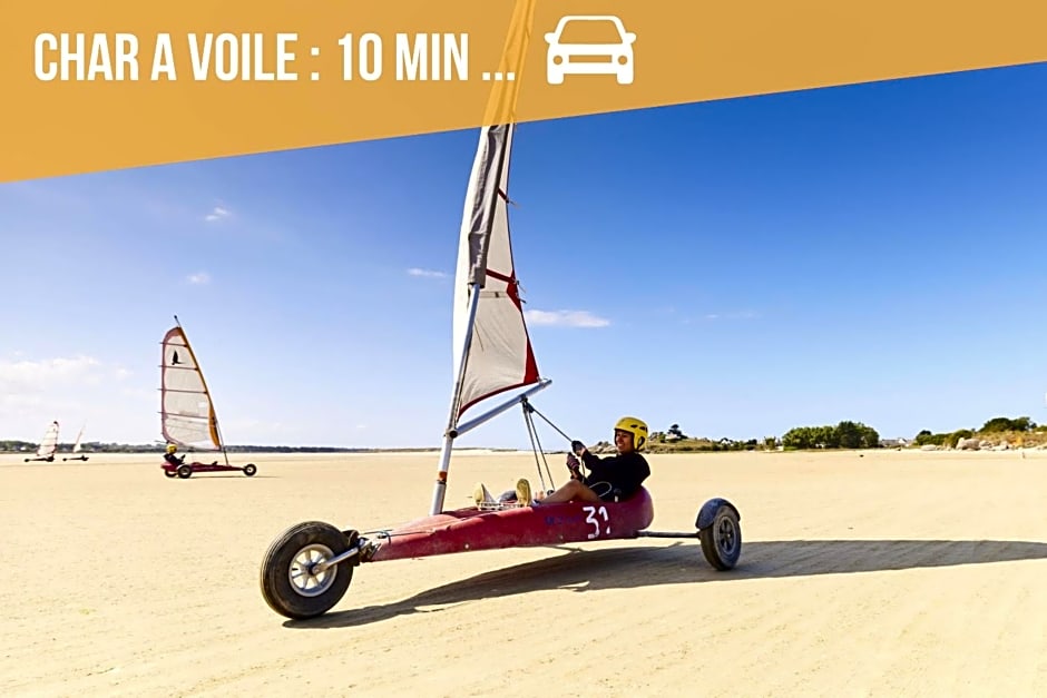 La Casa du Dolmen Clara, balnéo privée, entre terre et mer