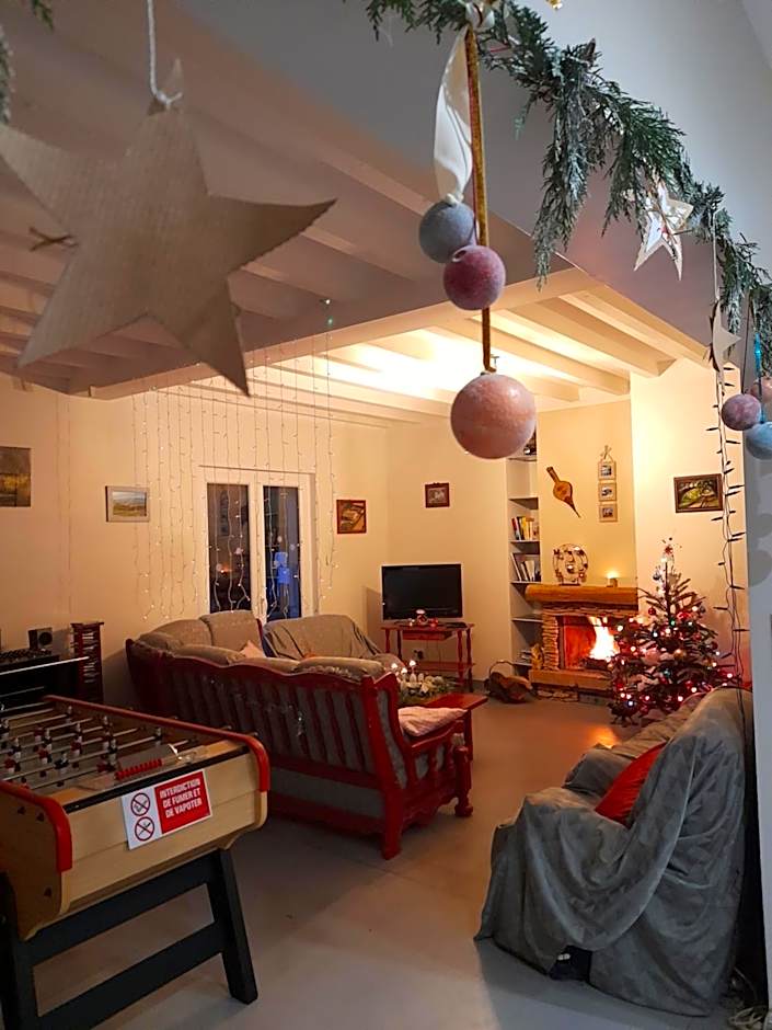 La maison du Bonheur, borne de recharge VE
