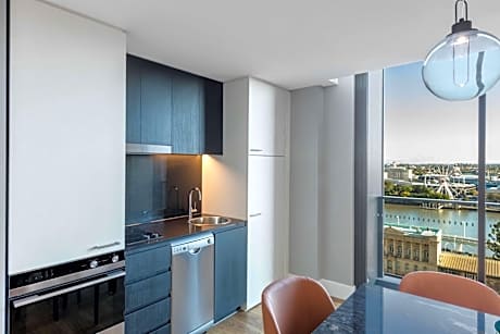 Premier Two Bedroom Apartment with Balcony and Riverview