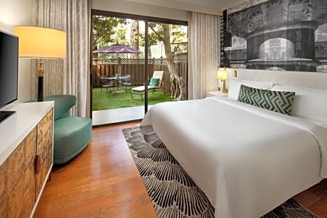 Terrace King, Guest room, 1 King, Sofa bed, No view