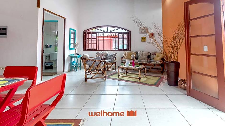 Espaço incrível à 7 minutos a pé da praia em Itanhaém