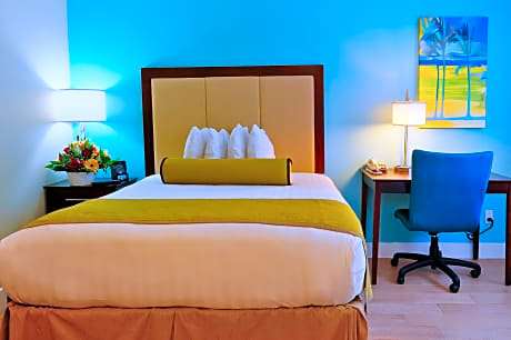 Classic King Room with City View and Balcony