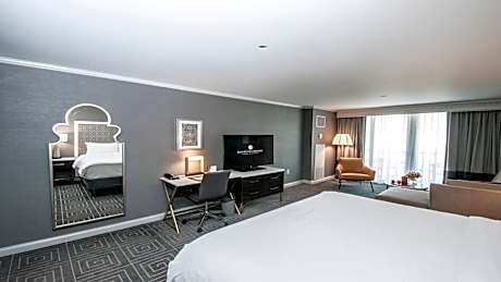 Premium King Room with Balcony and Plaza View