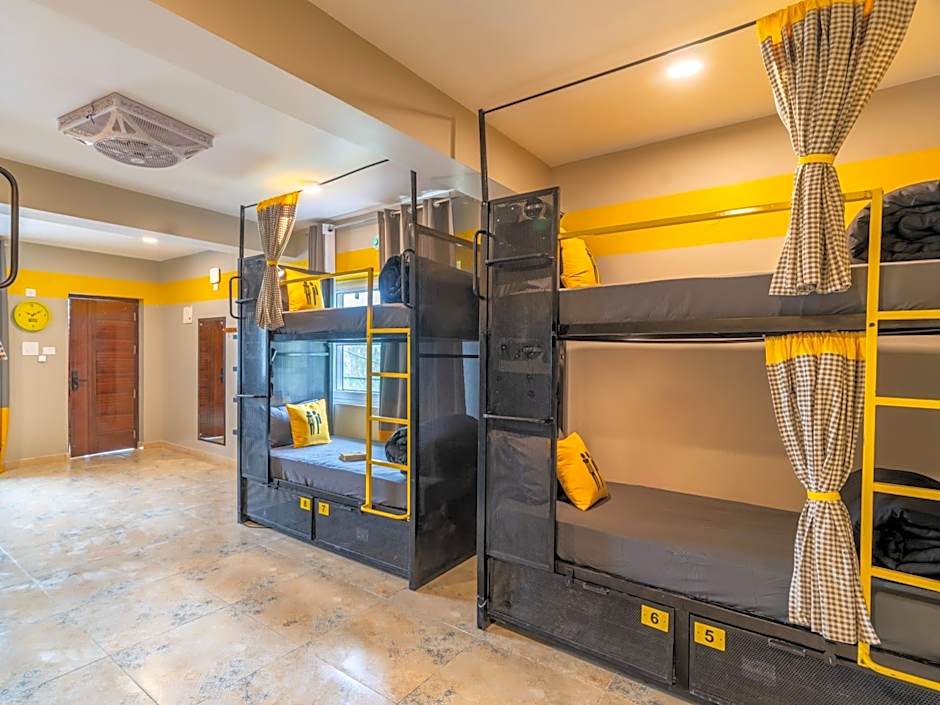 Foto 1 daripada 7 — Bed in 8 Bed Mixed Dormitory with Balcony and Forest View