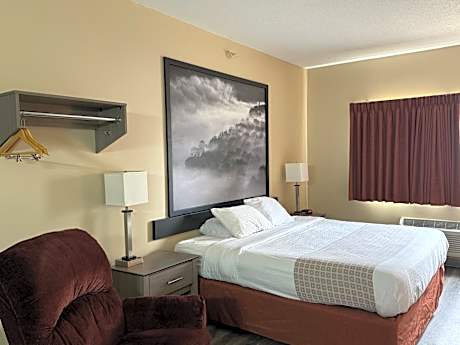 Queen Room with Roll-In Shower - Mobility Accessible/Non-Smoking