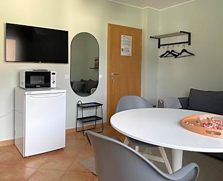 One-Bedroom Apartment with Balcony and Mountain View