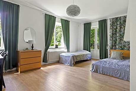 Family Room with Shared Bathroom