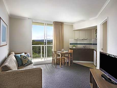 Two-bedroom suite - wheelchair accessible room town view