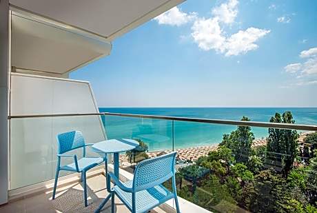 Double Room with Side Sea View (2 Adults + 2 Children 0-11 years)