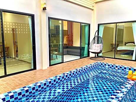 Cozy Private Pool Villa For Family - Halal