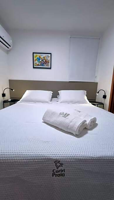 Cobertura Vista Mar Carapibus - Cariri Praia - Apartamento completo com 02 quartos