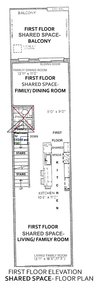 CEDAR Double Room with attached private Bathroom and Balcony in Toronto, ON, Canada