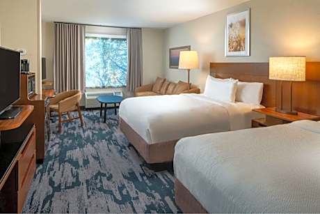 Queen Room with Two Queen Beds with Sofa Bed